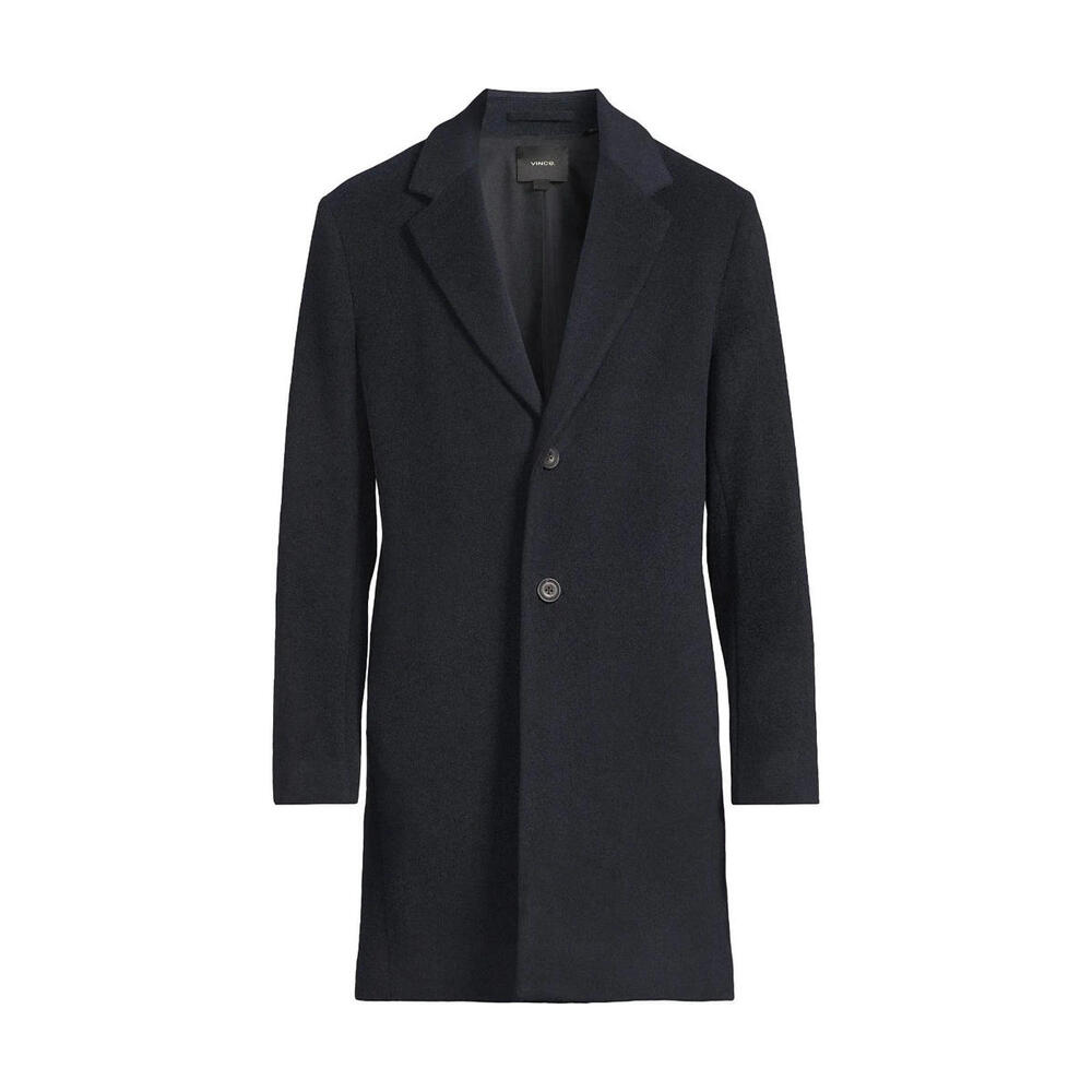 NEW, Vince Men's Classic Italian Wool-Blend Coat in Coastal blue Size L #W168